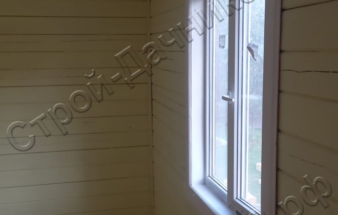 4 Брусовая баня  Б-11, 6х4м, 26 М², Московская область, Ступинский район, СНТ Дубрава-2. (4)